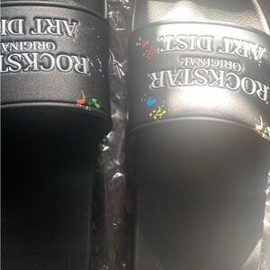 Rockstar Black Graphic Slides